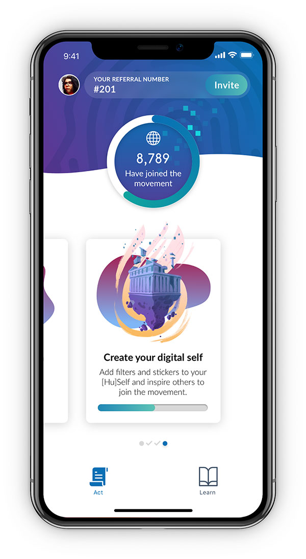 Claim your new decentralized human right